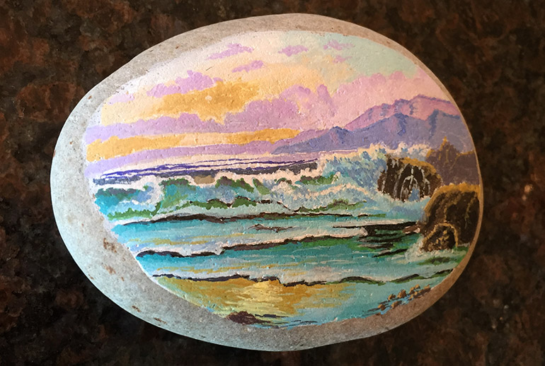 Art on a Rock