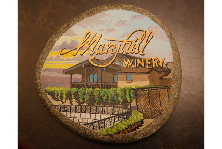 Maryhill Winery Rock Painting